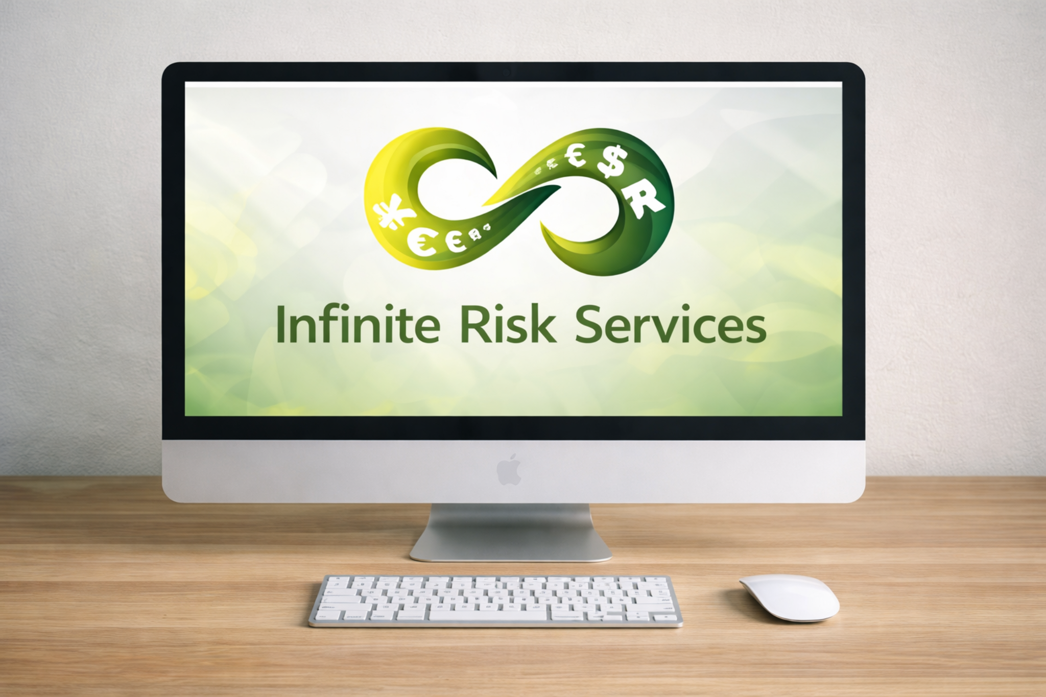 Infinite Risk branding on screen